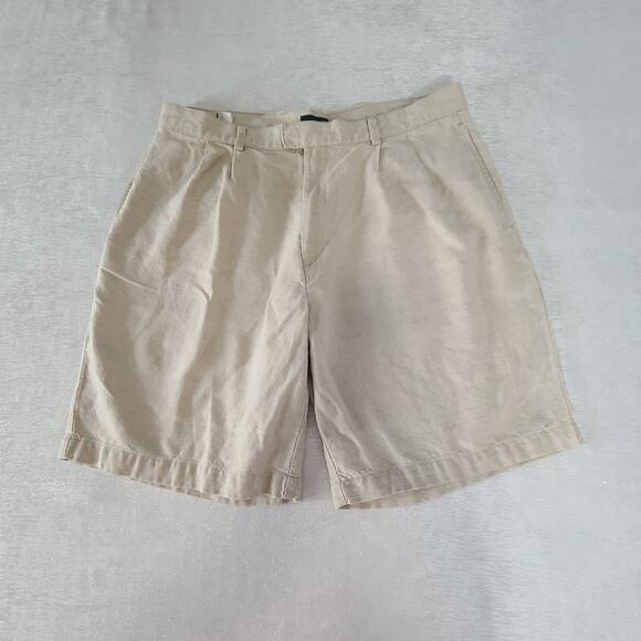 Dockers Other - Dockers men's linen/cotton blend shorts beige Size 38